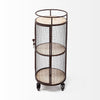 Mercana Saluti Bar Cart side view 