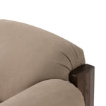Samena Chair Nubuck Nude Fabric Detail 242115-001
