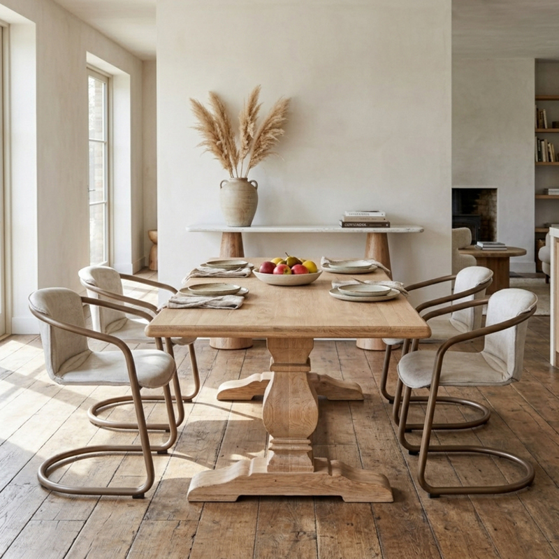 San Rafael Dining Table - Antique Oak | Home Trends & Design ...