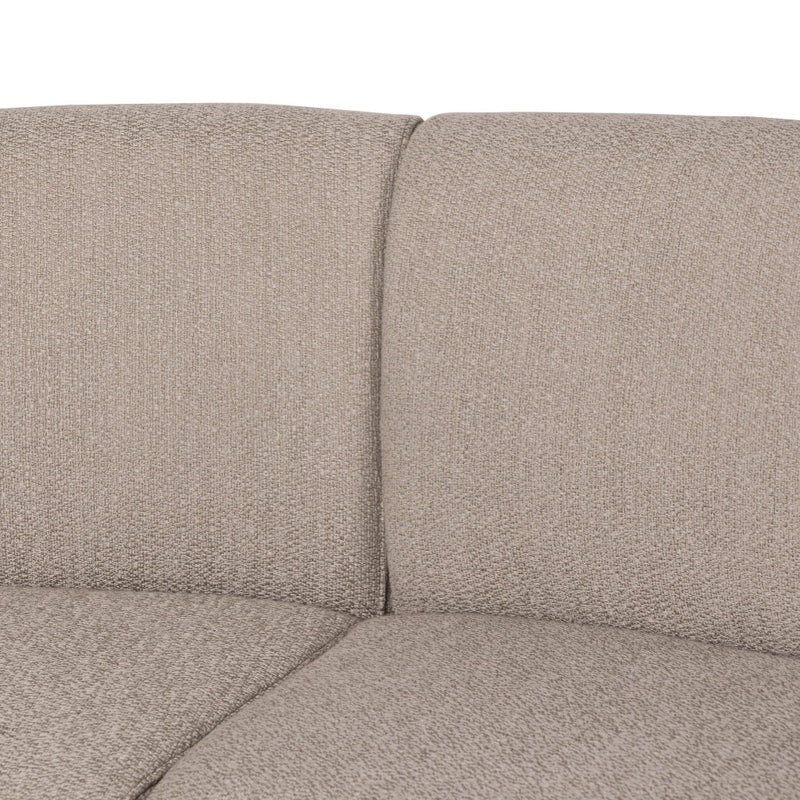Sanda Dining Banquette 227153-004 sectional back seam