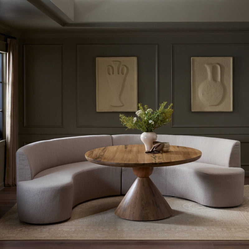 Sanda Dining Banquette 227153-004 staged view