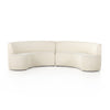 Four Hands Sanda Dining Banquette front view