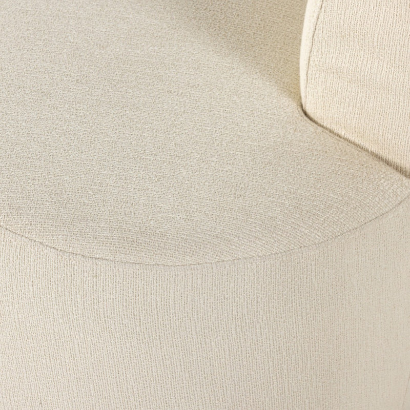 Four Hands Sanda Dining Banquette seat close up