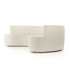 Four Hands Sanda Dining Banquette angled side view