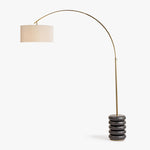 Co.House Designs Sandia Arc Floor Lamp angled view