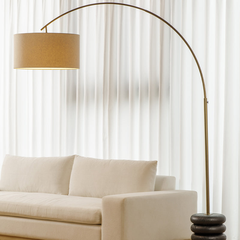 Sandia Arc Floor Lamp CH-1003922 staged view 