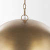 Sanne Pendant Light 70758 top of gold dome 