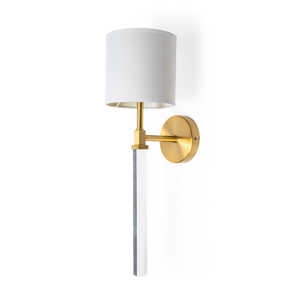 Mercana Santander Wall Sconce angled view 