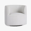 Santo Swivel Chair Grey Angled View Co.House Designs