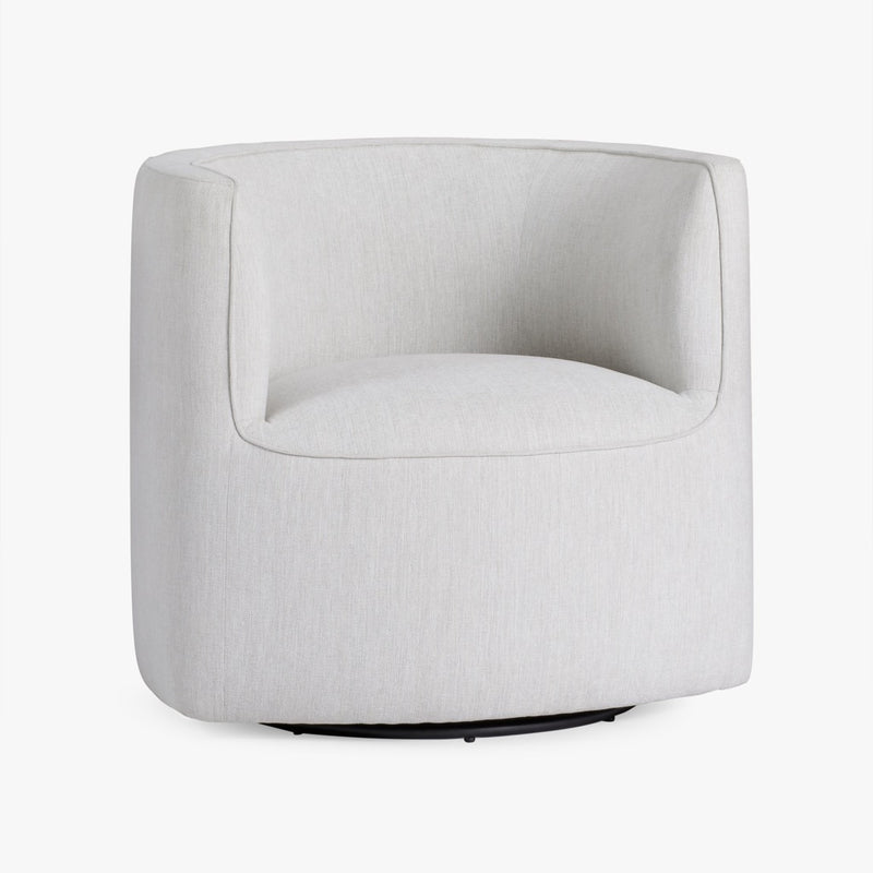 Santo Swivel Chair Grey Angled View Co.House Designs