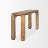 Mercana Sapphira Console Table angled side view 