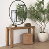 Sapphira Console Table 70775-AB staged view 