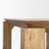 Mercana Sapphira Dining Table Corner Detail 70776-AB
