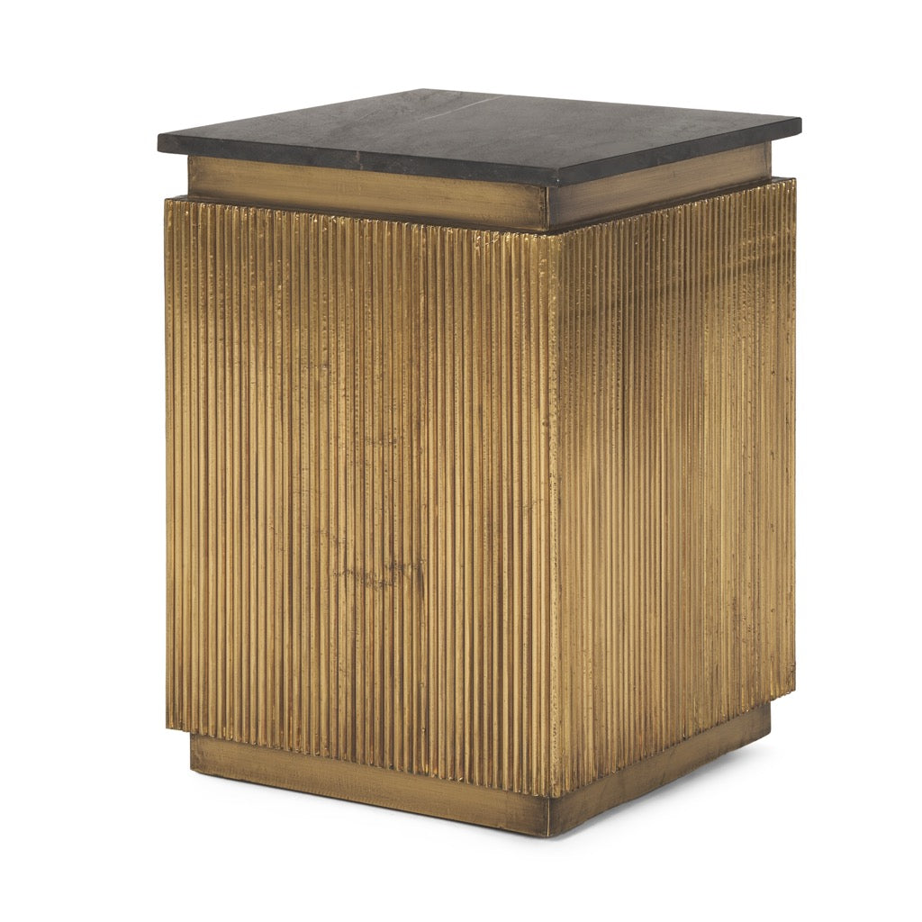 Mercana Satima Square Accent Table angled view 