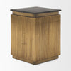Satima Square Accent Table 70778 angled view 