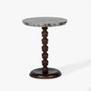 Co.House Designs Savona Marble Side Table angled view 
