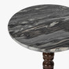 Co.House Designs Savona Marble Side Table top view 