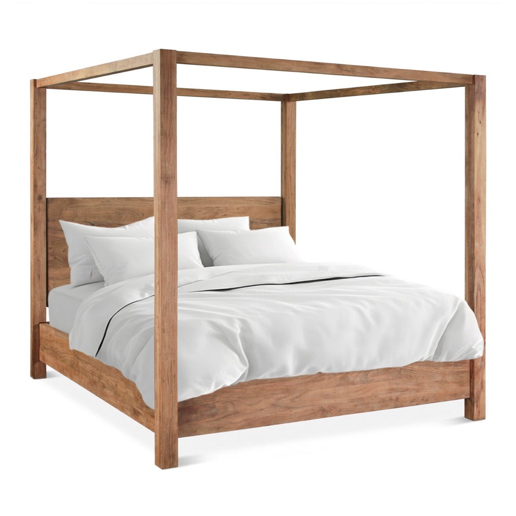 Sedona Canopy Bed FSD-PBQBA angled view 