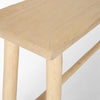 Sekou Console Table 70783 overhead of top and legs