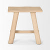  Mercana Sekou Wooden Craftsman Stool front view 