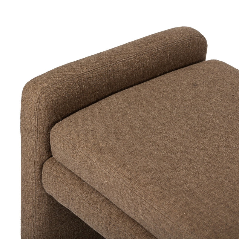 Serena Accent Bench 239676-004 angled seat cushion view 
