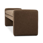 Four Hands Serena Accent Bench angled side view 