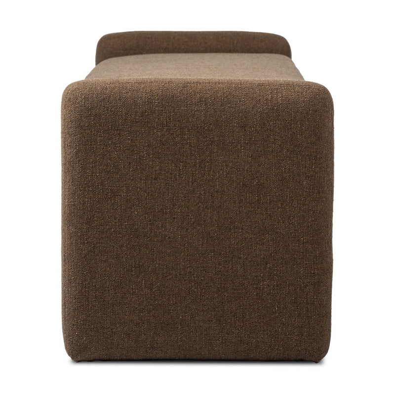 Four Hands Serena Accent Bench side view 