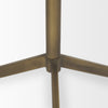 Mercana Serre End Table gold legs 