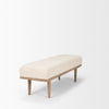Mercana Shae Accent Bench angled side view 