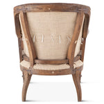HTD Shakespeare Deconstructed Accent Chair back view 