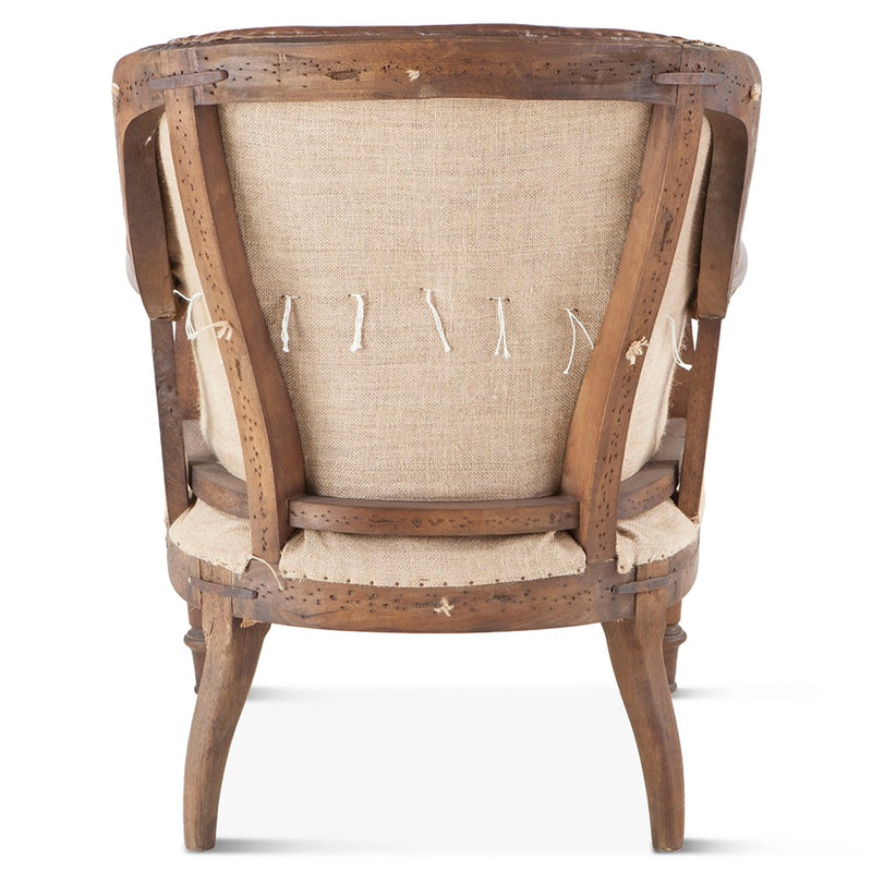 HTD Shakespeare Deconstructed Accent Chair back view 