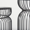 Mercana Shani Accent Tables view of iron bases 