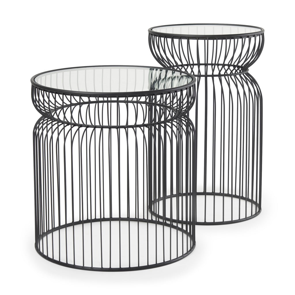 Mercana Shani Accent Tables angled view 