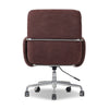 Four Hands Sherman Lowback Desk Chair back view 