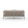 Sherwood Outdoor 63" Sofa Faye Sand Back View Four Hands
