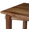 Shevone Dining Table Natural Walnut Veneer Tabletop Detail 237686-001