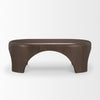 Mercana Shima Oval Coffee Table front view 