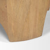 Mercana Shima Oval Coffee Table leg view 