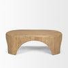 Shima Oval Coffee Table 70866 front view 