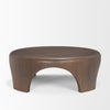 Mercana Shima Round Coffee Table side view 