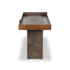 Four Hands Shuffleboard Table side view