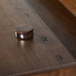 Shuffleboard Table 235088-001 laser etched details
