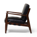 Silas Accent Chair Espresso Walnut Side View 105673-005
