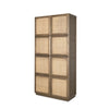 Mercana Sina Cabinet Brown Angled View 70816