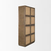 Mercana Sina Cabinet Brown Angled View