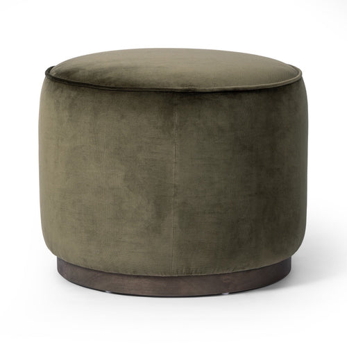 Sinclair Round Ottoman 106074-019 side view 