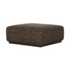 Four Hands Sinclair Square Ottoman 36" angled view 