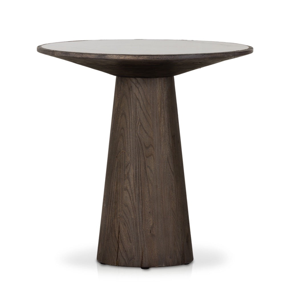 Four Hands Skye End Table side view 
