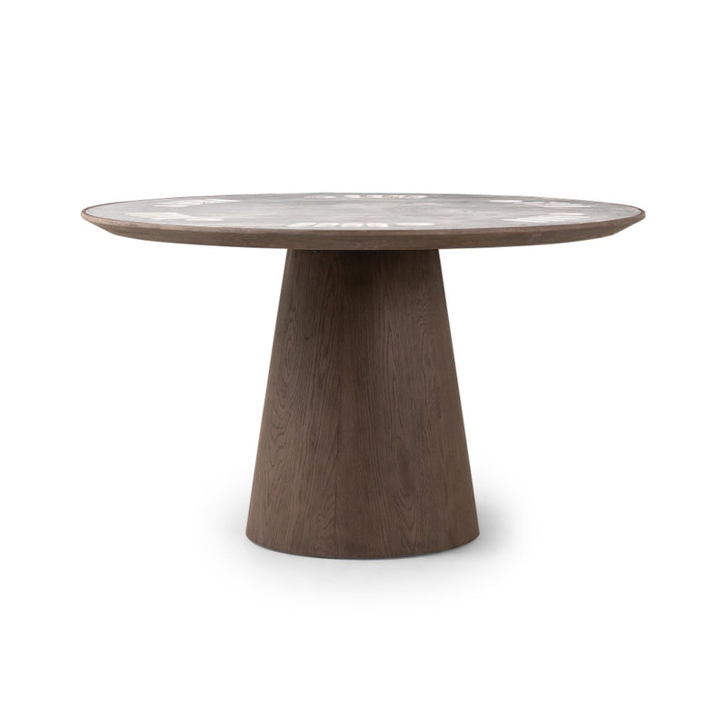 Four Hands Skye Poker Table angled view