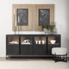 Mercana Sloan Sideboard Black Staged View 69886